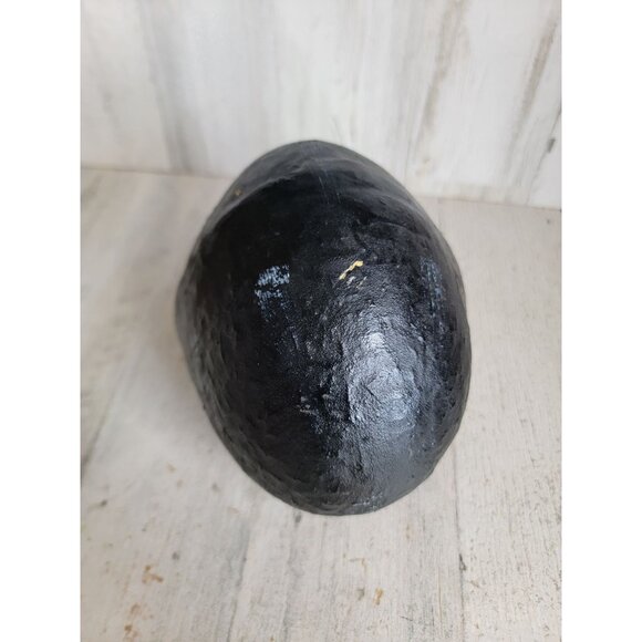 Black skeleton head red flashing eye Halloween vintage prop decor - Picture 8 of 11